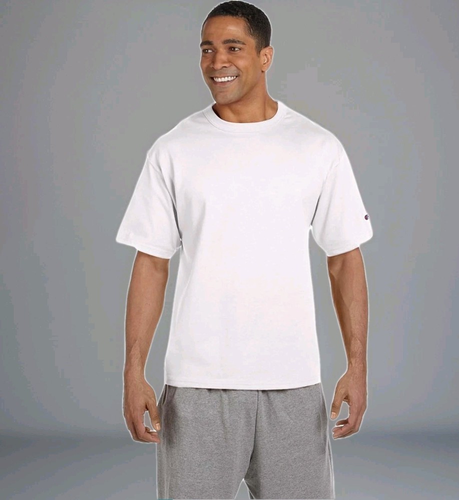 Champion Shirt Men’s Double Dry T-Shirt White Size XL