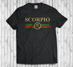 SCORPIO SHIRT ZODIAC HOROSCOPE T-SHIRT DESIGNER ASTROLOGY SCOPRIO SEASON