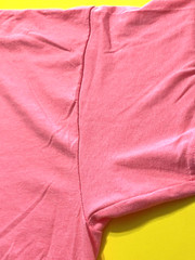 DoorDash Front & Back Food Delivery Driver NEON PINK Short Sleeve 2XL Shirt RARE