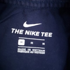 Nike T-shirt Mens Medium Blue Crew Neck Short Sleeve Air Force Classic