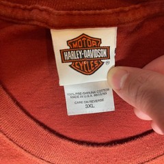 2006 Harley-Davidson Taku Juneau Alaska T-Shirt Mens 3XL Maroon Totem Eagle