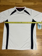 PBX Pro Athletic Shirt – Mens Medium – NEW with Tags – White with Blue