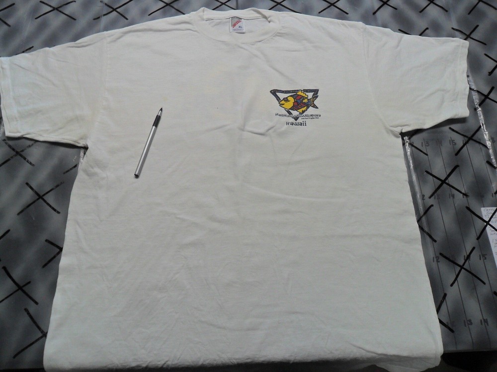 XL Trigger Fish Hawaii Two-Sided￼ Shirt