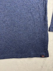 Faherty Cloud Cotton Henly Long Sleeve Pima Modal Raglan Navy Mens Large