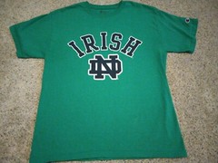 Notre Dame ND Irish College T Shirts Multiple Sizes, Brands, Styles To Choose