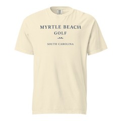 Myrtle Beach Golf Shirt Dad Gift Father South Carolina Premium Golf Tee