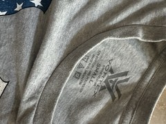 Vortex S Unisex Logo Tee Tshirt Grey Americana