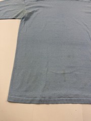 Vintage Stedman Shirt Mens Large Blue Blank Crewneck Short Sleeve Tee Basic
