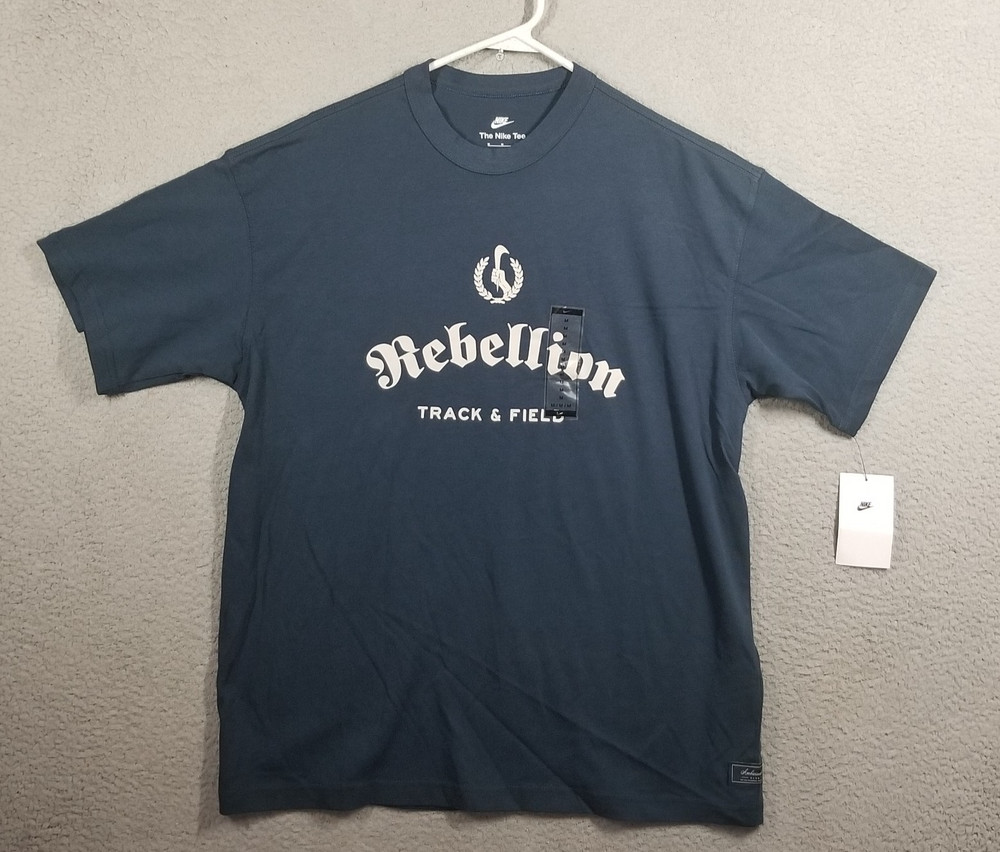 Nike Shirt Ambassador Club Rebellion Track & Field Run Mens Medium DZ3059-454