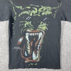 Travis Scott Cactus Jack Utopia Tour T-Shirt Green Hyena Faded Shirt Size Medium