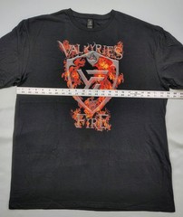 NEW Valkyrie’s Fire T-Shirt Men’s Size XL Nashville Metal Band Ascension