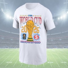 HOT! 2026 World Cup x IShowSpeed- Best Fan Apparel For Diehard Soccer Love