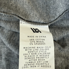 VRST men’s essential pocket mid gray Heather cotton stretch shirt size S NWT
