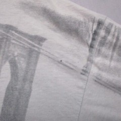 Converse One Star Graphic Print T-Shirt Gray Men Size Large
