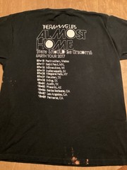 Flaming Lips 2017 There Should Be Unicorns Tour Shirt Size XL Black 2 Sided