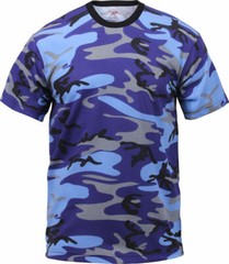 JANUARY SALE!!! Camo T-Shirt Tactical Tee Short Sleeve Military Army ROTHCO