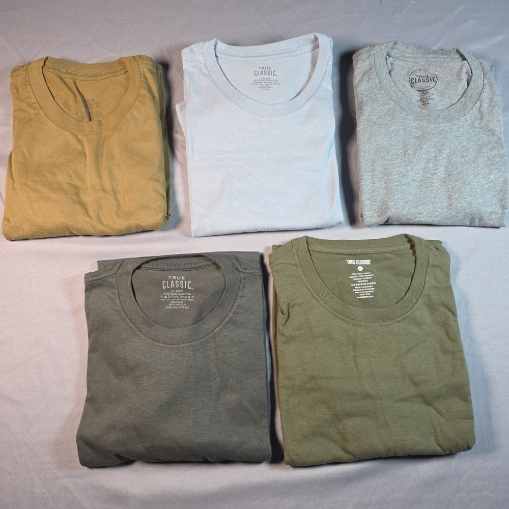 True Classic Crew Neck (5 pack) extra large XL