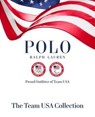 Polo Ralph Lauren T-Shirt Men’s XL Grey Heather Custom Slim Fit Team USA