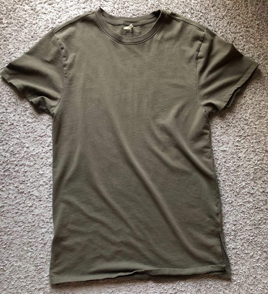 FOG Fear Of God essentials Longline t shirt – Large