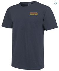 Comfort Colors Men’s Sequoia National Park T-shirt M Sun Beams Denim Graphic Tee
