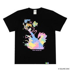 Square ENIX Final Fantasy XIV T-shirt Pictomancer Black Unisex Japan Size: L