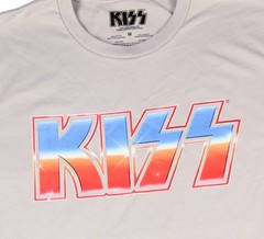 KISS Junior’s Colorful Band Logo Boyfriend T-Shirt