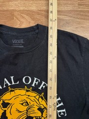 Vans Graphic T Shirt Small Black Logo Streetwear Skate
