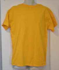 Gold Gym Athletic Department Birmingham AL Yellow T Shirt Size L Made In USA