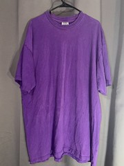 Pro Club Super Heavy 3XL Tall Purple Cotton Tee