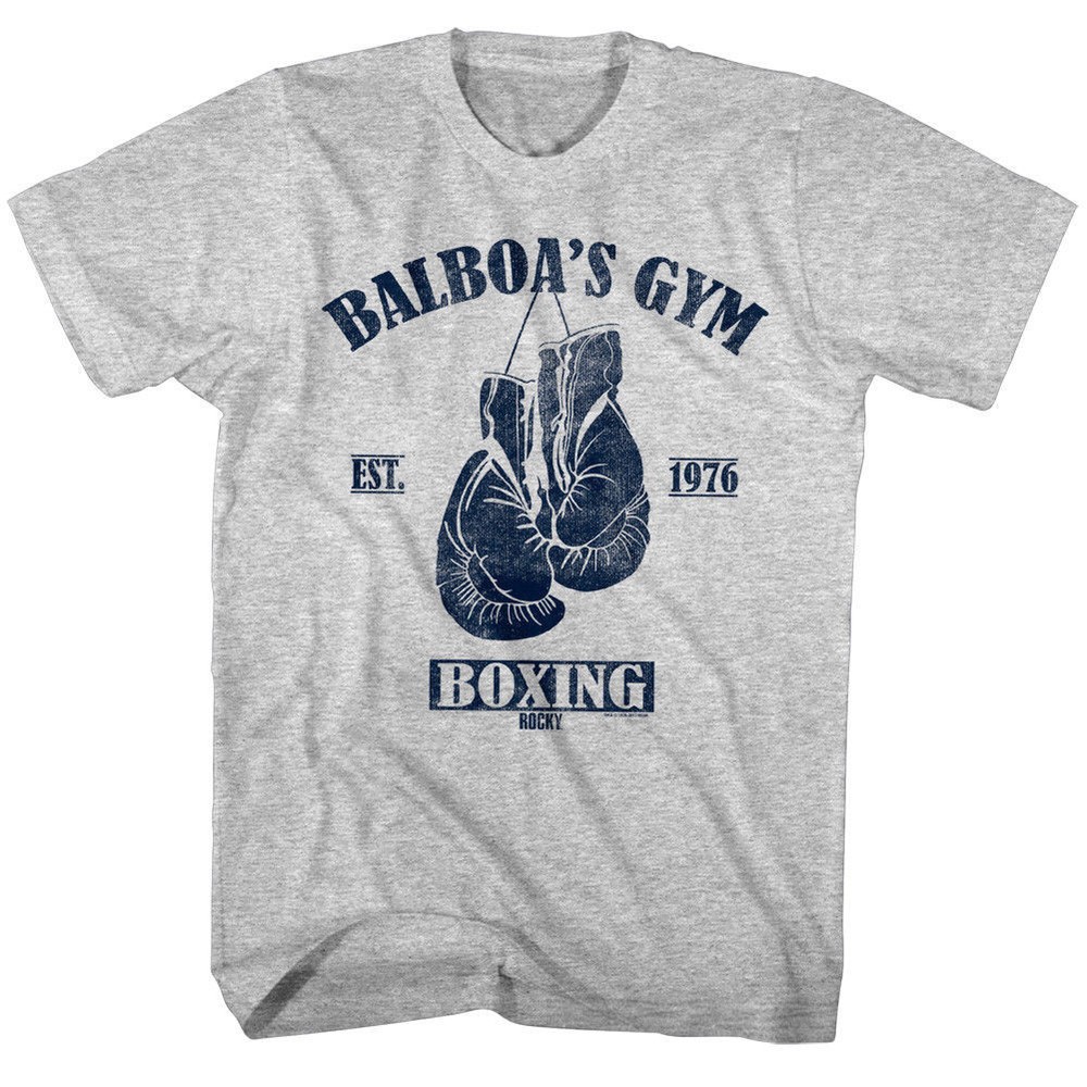 Rocky Balboa Boxing Gym Vintage Fighting Gloves 1976 Men’s T Shirt