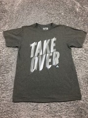 Adidas The Go-To Tee Shirt Mens Size Medium Gray Take Over Short Sleeve