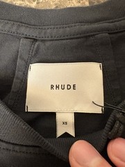 Rhude Shocker Tshirt Black Brand New XS