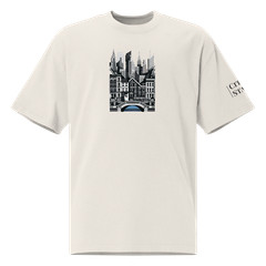 Oversized faded t-shirt (NEW YORK)