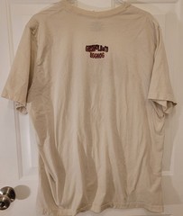 Bella canvas griswold shirt reindeer eggnog 2XL Cream T-shirt