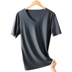 3Pack Iced Silk Short-sleeved T-shirt Men’s Summer Elastic Quick-dry Mesh Sports