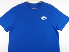 Costa Del Mar T Shirt Men’s Medium Blue Short Sleeve Graphic New With Tags