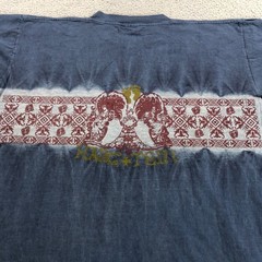 VTG Hang Ten Shirt Men XL Large Blue Faded Single Stitch Surf Skate Made In USA