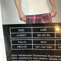 Fruit Of the Loom Undershirts T-Shirt 3-pk Big Man Crew Neck 2XB White NEW