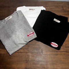 Bronson Non Stock Tubular T-Shirt -M💯% cotton LOT OF 3 Black, White Gray.