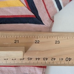 Guess Originals T Shirt Men’s M Striped Logo Crew Neck Multicolour