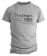 Custom Made Shirt Birthday Gift Shirt for Men Vintage Classic Put Your Own Year