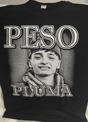 PESO PLUMA MEXICO MEXICAN SINGER MUSIC MUSICIAN CORRIDOS RAP HIP HOP T-SHIRT