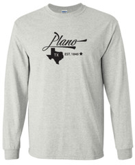 Plano Texas State T-Shirt Long Sleeve Graphic Tees Unisex Apparel Design