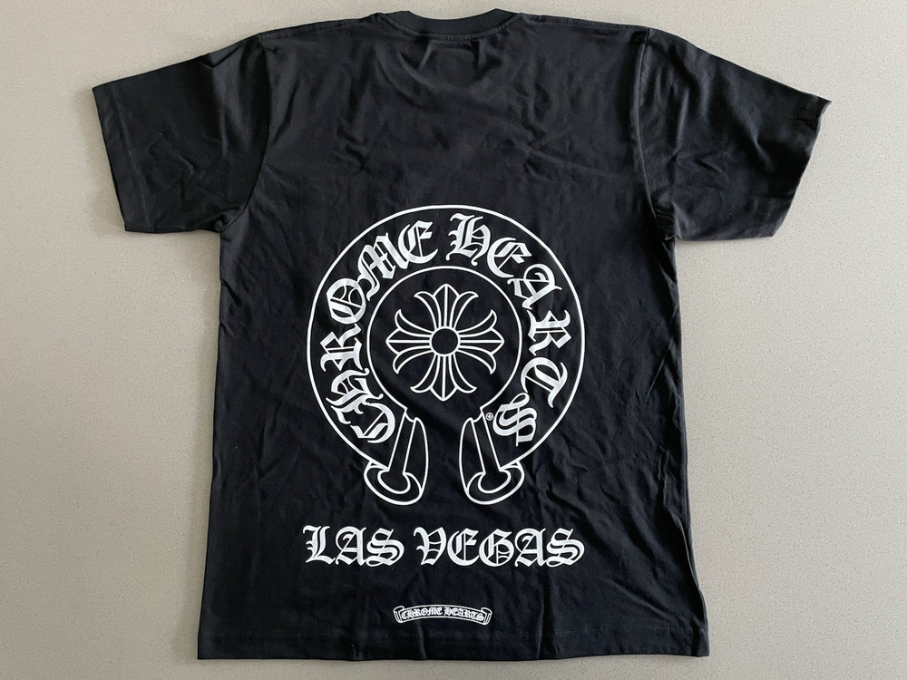 Chrome Hearts Las Vegas Exclusive Horseshoe Logo Pocket T-Shirt Size M Authentic