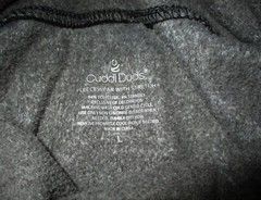 CUDDL DUDS Black Warm Fleecewear Cowl Neck Sweatshirt Size L
