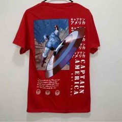Marvel Captain America Graphic T-Shirt Size Small