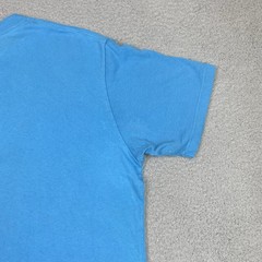 Uniqlo Metal Gear Solid 2 T Shirt Men’s Size L Blue Sons of Liberty *Flaws*