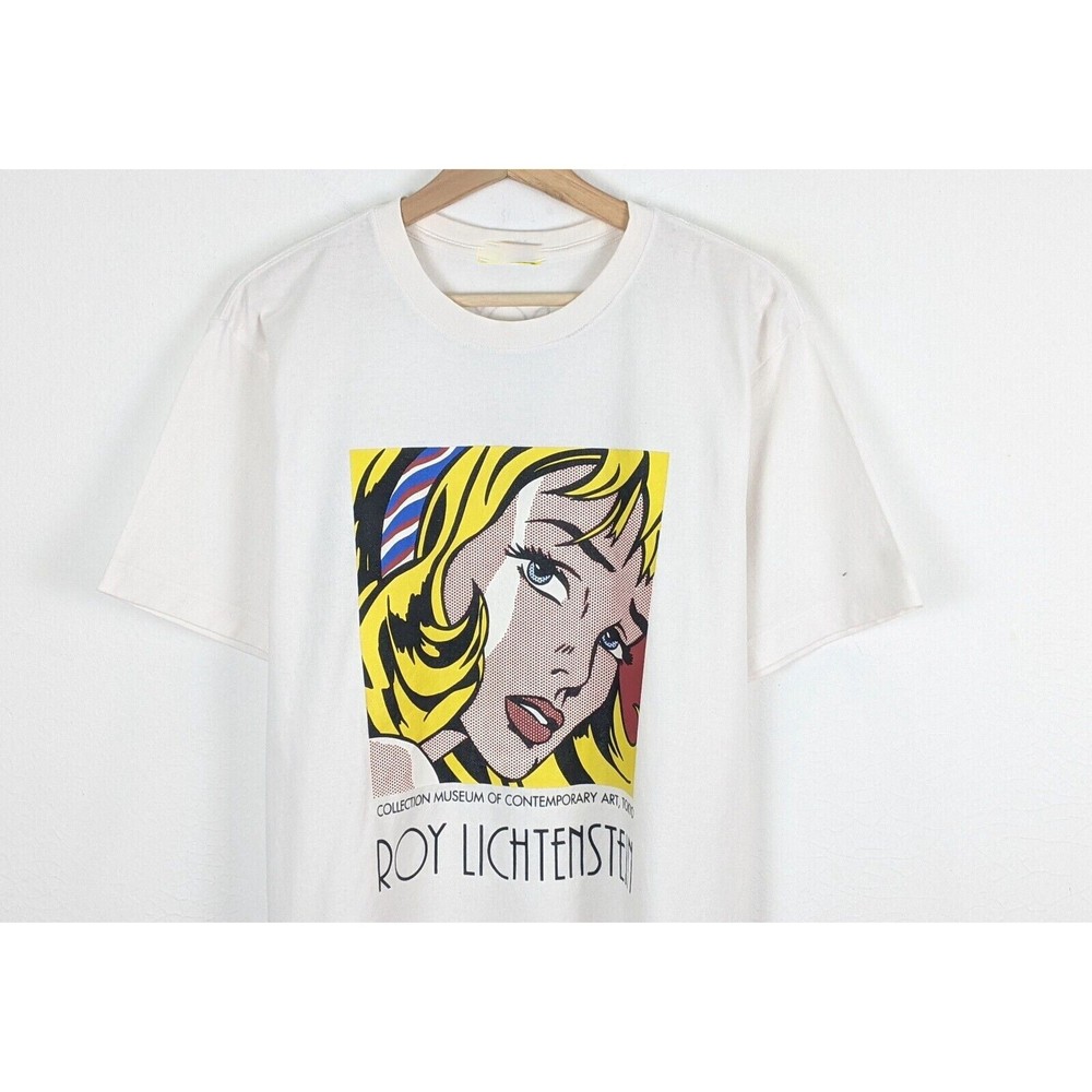 Vintage Roy Lichtenstein Art Cotton Shirt Unisex Concert S to 5XL EL0284