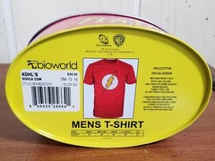 DC Comics Originals THE FLASH T-shirt Men’s Sz XXL Bioworld Collector Tin