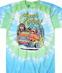 Smokin Ride Tie-Dye T-Shirt Liquid Blue
